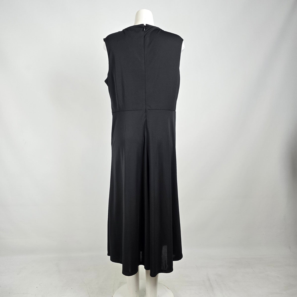 Lauren Ralph Lauren Black Midi Dress Size 16