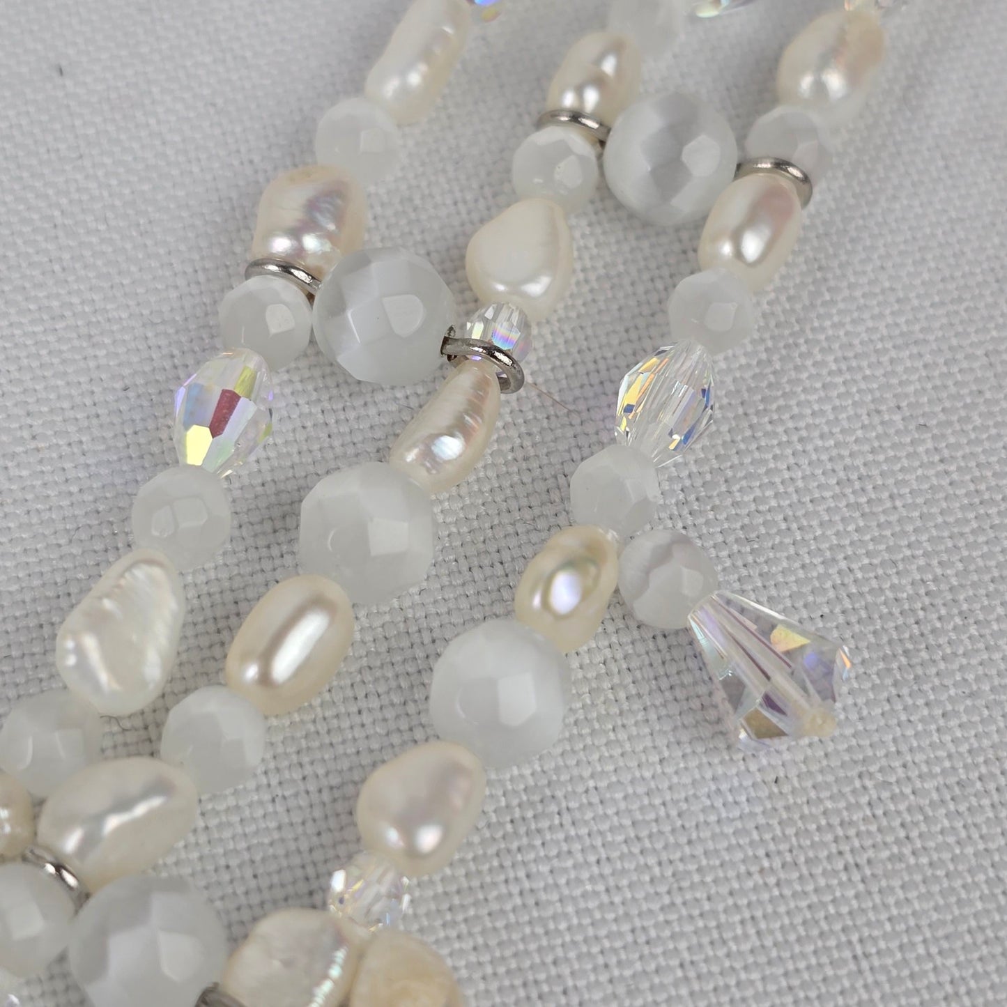 Fifth Avenue Freshwater & Glass Pearl Pacifico Chandelier Necklace