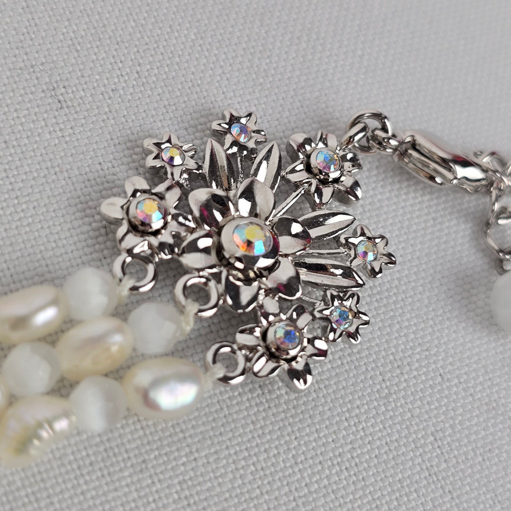 Fifth Avenue Freshwater & Glass Pearl Pacifico Chandelier Necklace