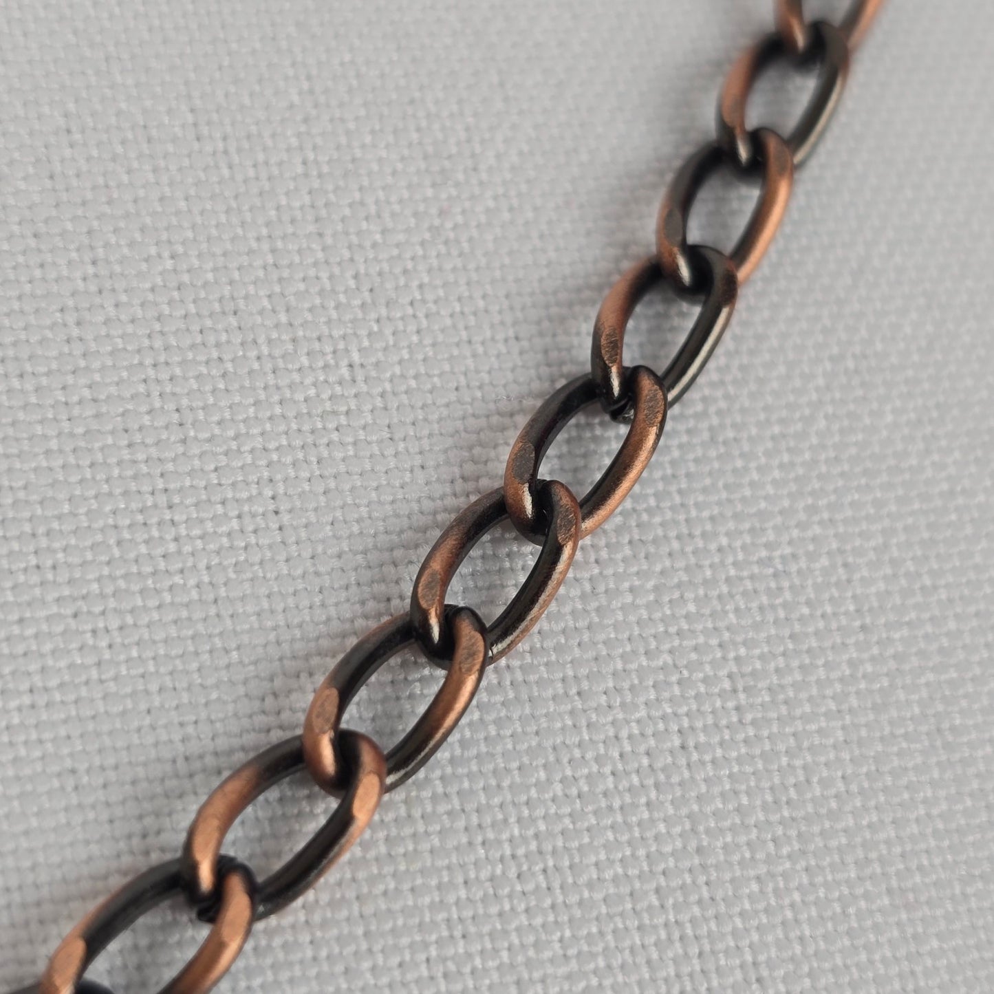 Vintage Copper Bow Necklace