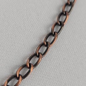 Vintage Copper Bow Necklace