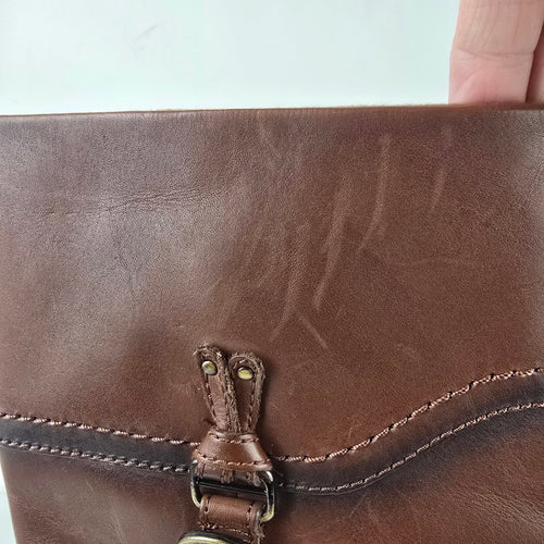 Clarks Bendables Brown Leather Heeled  Boots Size 6