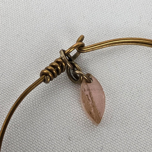 Color by Amber Gold Tone Charm Bracelet