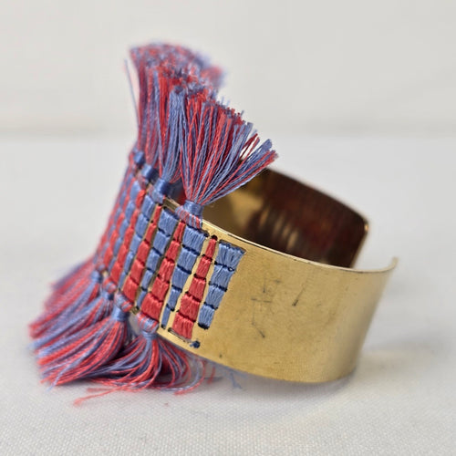 Stella & Dot + Rebecca Minkoff Fleetwood Fringe Cuff