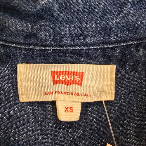 Levi's Alix Denim Cropped Jumpsuit Size XS