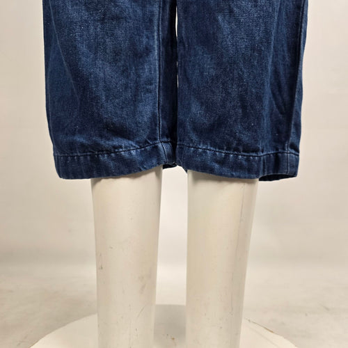 Levi's Alix Denim Cropped Jumpsuit Size XS