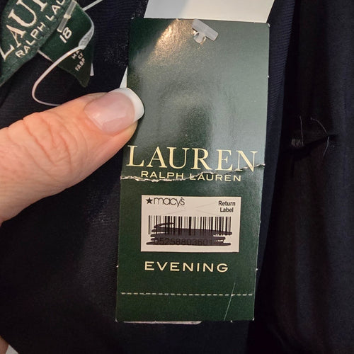 Lauren Ralph Lauren Navy Blue Lace Jumpsuit Size 18