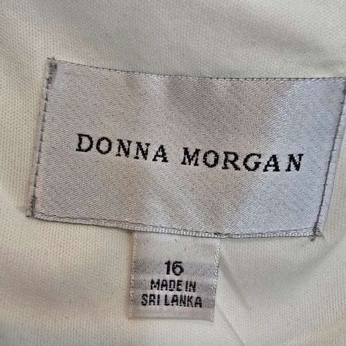 Donnna Morgan Black & White Wide Leg Jumpsuit Size 16