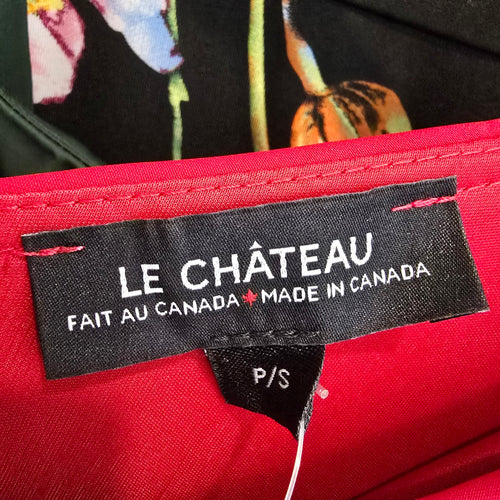 Le Chateau Red One Shoulder Jumpsuit Size S