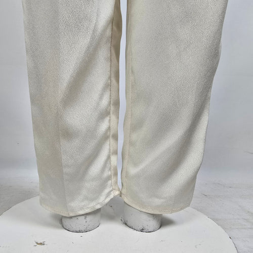 Farouche Cream Lace Jumpsuit & Top Set Size 13