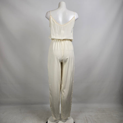 Farouche Cream Lace Jumpsuit & Top Set Size 13