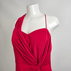 Laura Plus Red One Shoulder Long Gown Size 14W