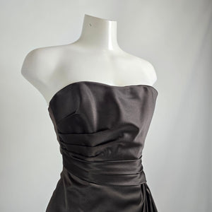 Sophia Tolli Black Event Bridesmaid Cocktail Dress Size 4
