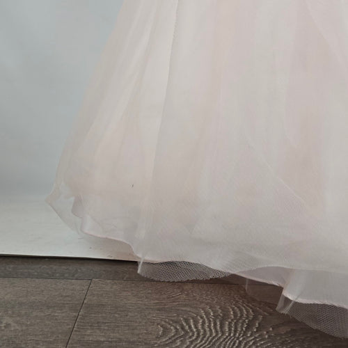 Alyce Pink Tulle Princess Grad Event Gown Size 8