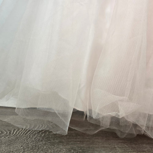 Alyce Pink Tulle Princess Grad Event Gown Size 8