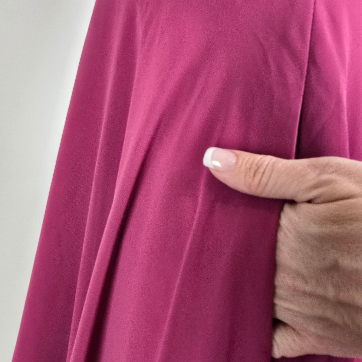 Azazie Purple Fit & Flare Cocktail Bridesmaids Dress Size 8