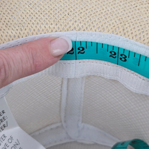 Guess Cream Woven Wide Brim Straw Hat