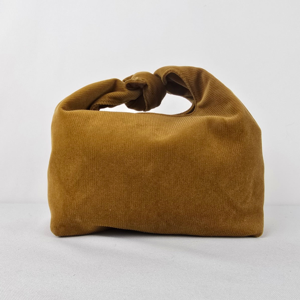 Merit Brown Corduroy Small Clutch Purse