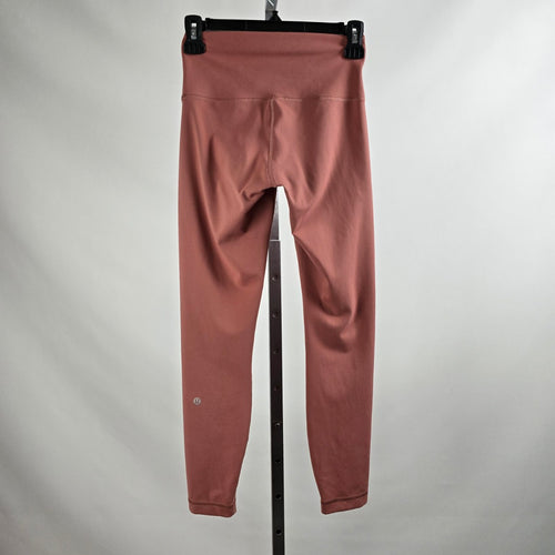 Lululemon Wunder Train Pink High-Rise Leggings 25" Size 6