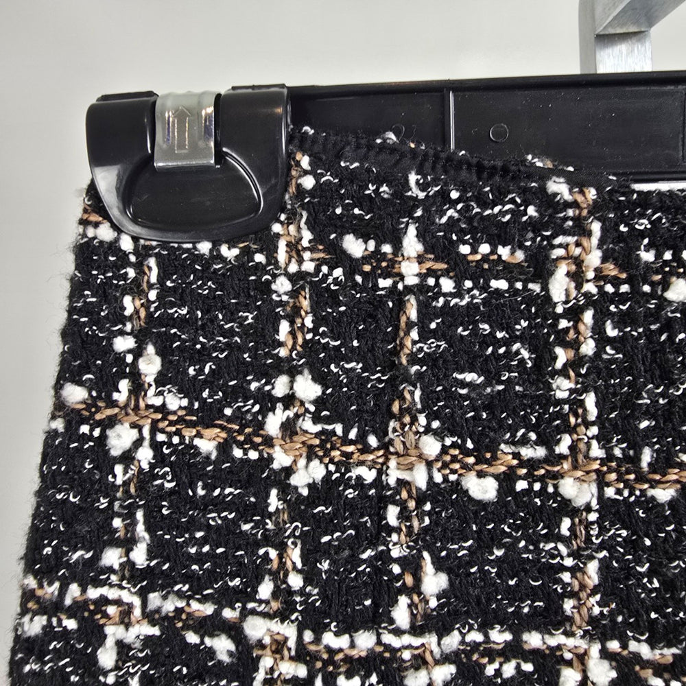 Abercrombie & Fitch Brown Tweed Mini Skirt Size XS