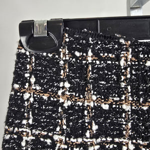 Abercrombie & Fitch Brown Tweed Mini Skirt Size XS