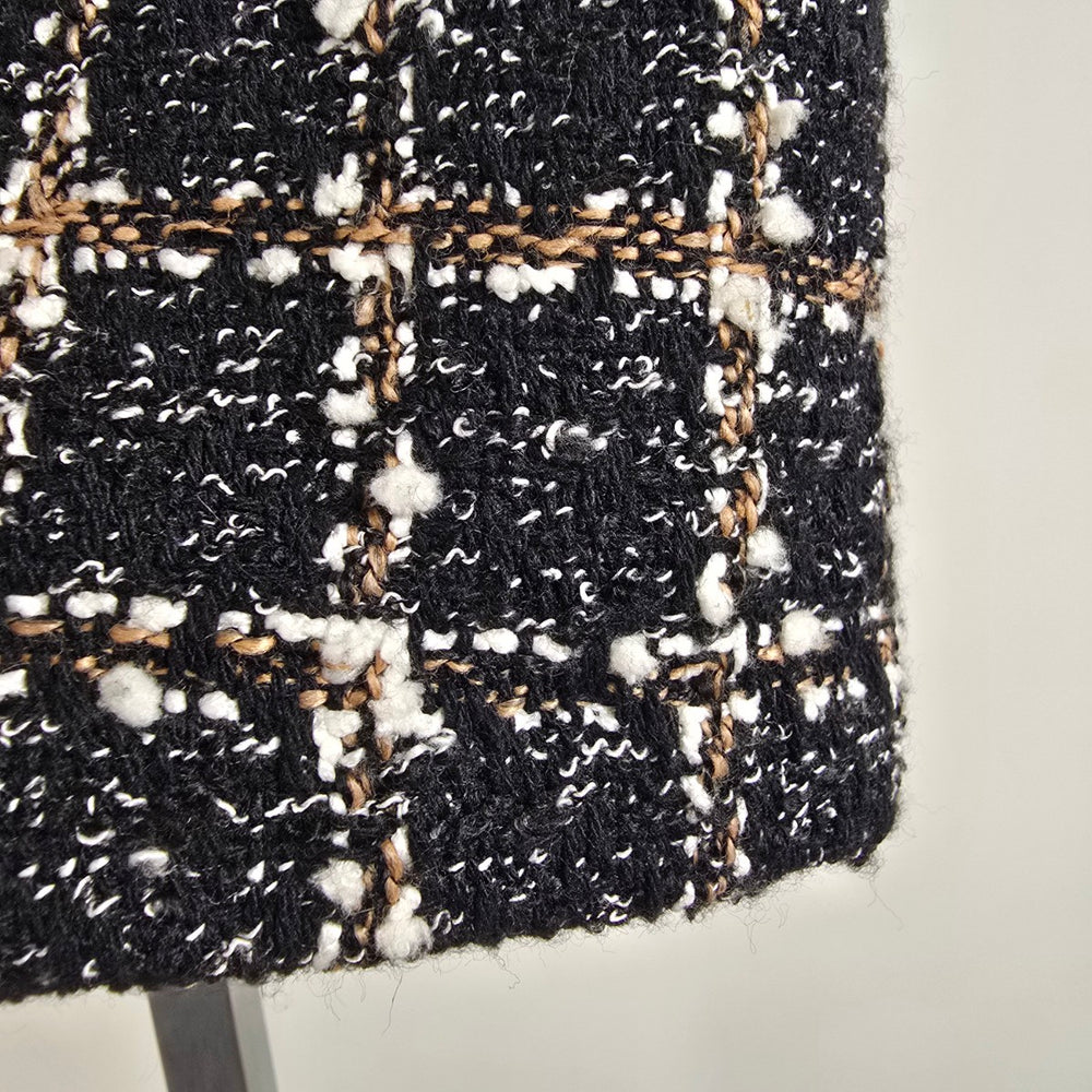Abercrombie & Fitch Brown Tweed Mini Skirt Size XS