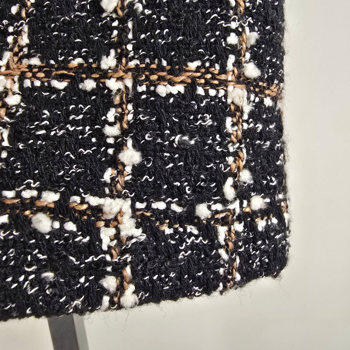 Abercrombie & Fitch Brown Tweed Mini Skirt Size XS