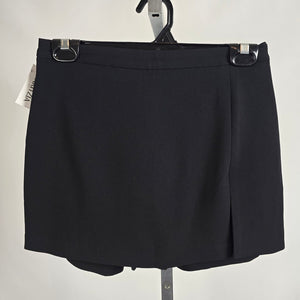 Babaton Facade Skort Black Mini Skirt Shorts Size 2