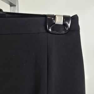 Babaton Facade Skort Black Mini Skirt Shorts Size 2
