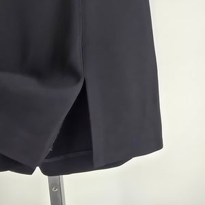 Babaton Facade Skort Black Mini Skirt Shorts Size 2