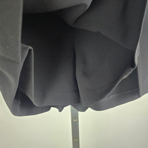 Babaton Facade Skort Black Mini Skirt Shorts Size 2