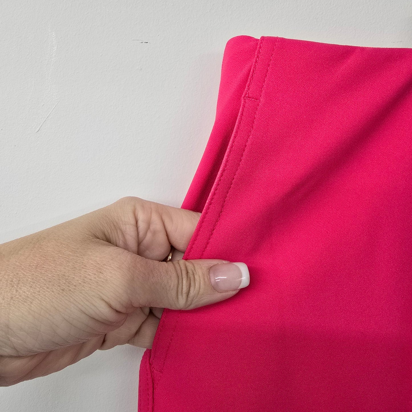 Rachel Zoe Pink Cropped Pull On Pants Size 3X