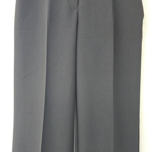 Le Chateau Black Modern Fit Wide Leg Suit Pants Size 8