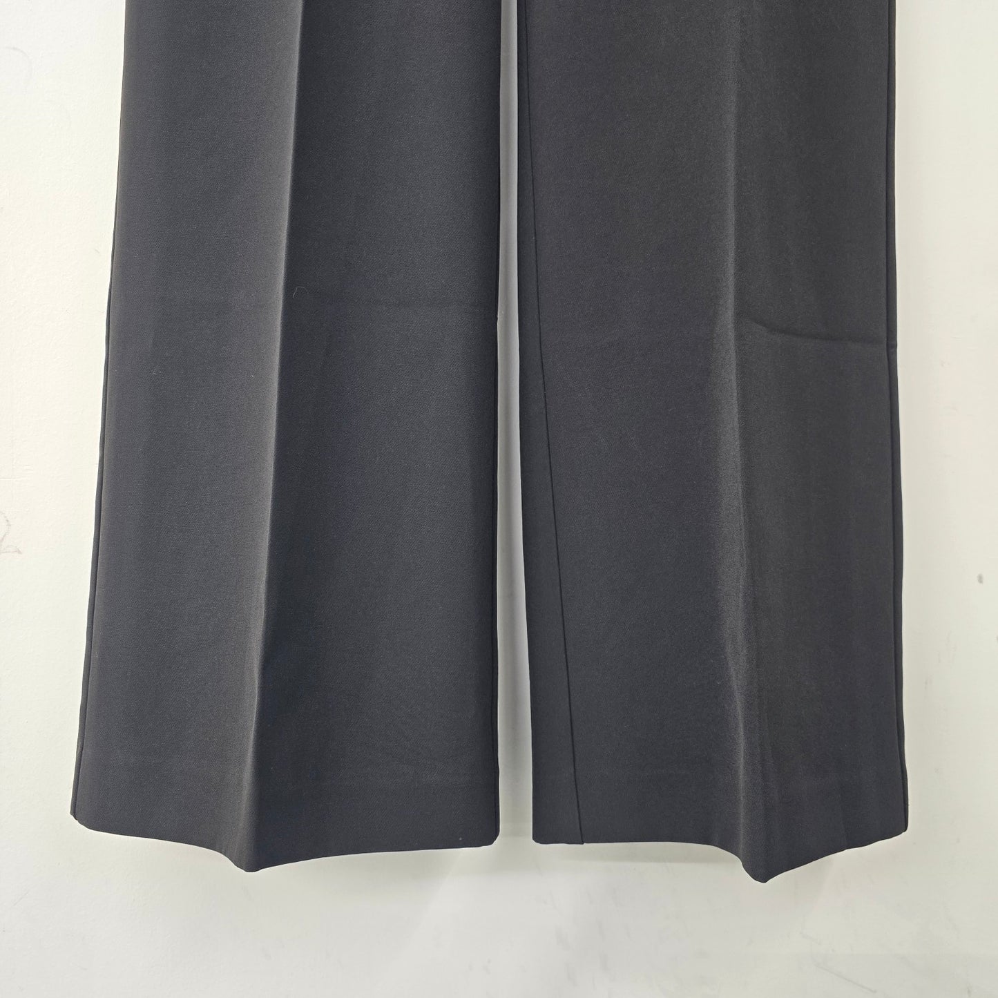 Le Chateau Black Modern Fit Wide Leg Suit Pants Size 8
