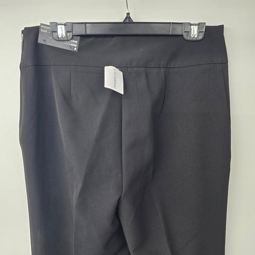 Le Chateau Black Modern Fit Wide Leg Suit Pants Size 8
