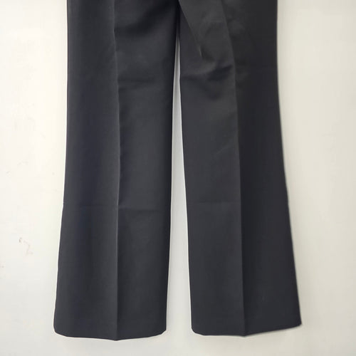Le Chateau Black Modern Fit Wide Leg Suit Pants Size 8