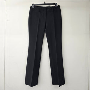 Le Chateau Black Modern Fit Wide Leg Washable Suit Pants Size 8