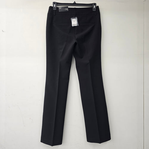 Le Chateau Black Modern Fit Wide Leg Washable Suit Pants Size 8