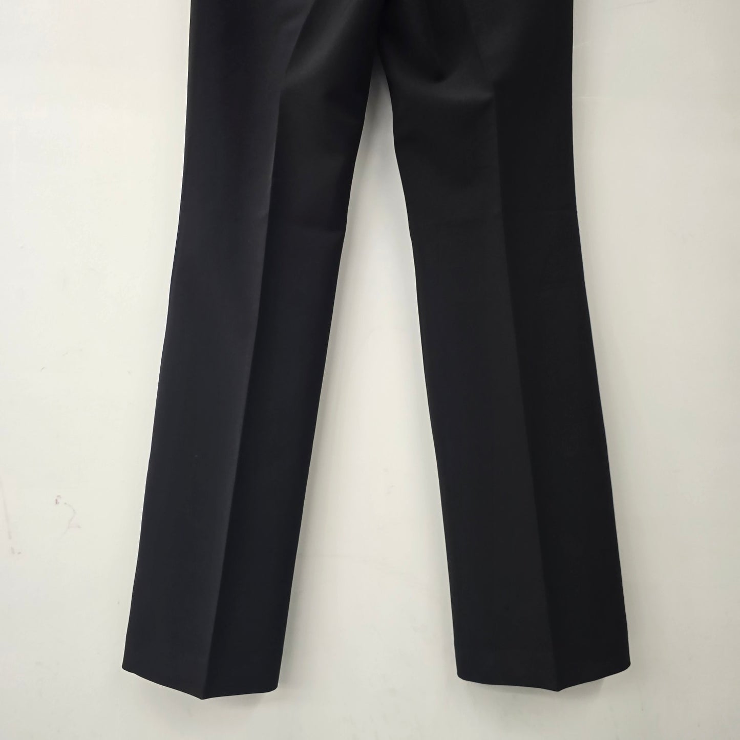 Le Chateau Black Modern Fit Wide Leg Washable Suit Pants Size 8