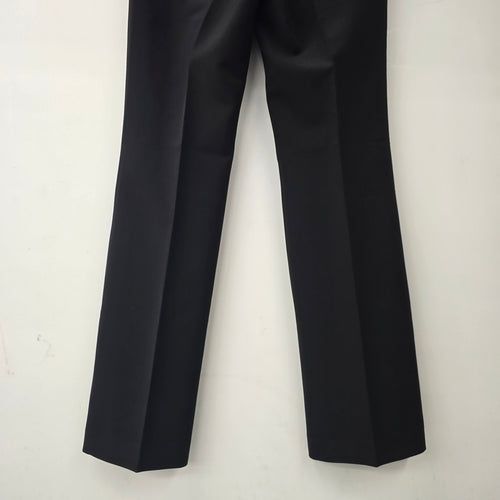Le Chateau Black Modern Fit Wide Leg Washable Suit Pants Size 8