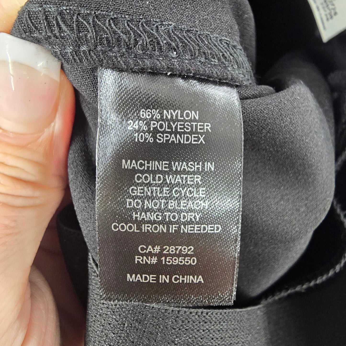 Rachel Zoe Black Slim Fitting Cropped Pants Size 2X