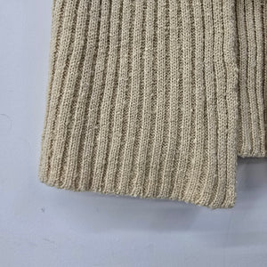 Ardene Cream Faux Fur Knit Vest Size M
