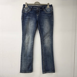 Vintage Y2K Bootlegger The Real McCoy Paradise Straight Leg Jeans Size 29