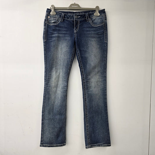 Vintage Y2K Bootlegger The Real McCoy Paradise Straight Leg Jeans Size 29