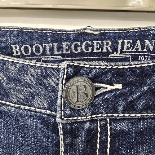 Vintage Y2K Bootlegger The Real McCoy Paradise Straight Leg Jeans Size 29
