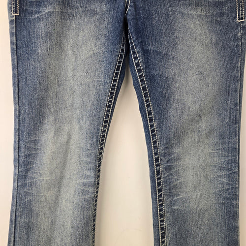 Vintage Y2K Bootlegger The Real McCoy Paradise Straight Leg Jeans Size 29