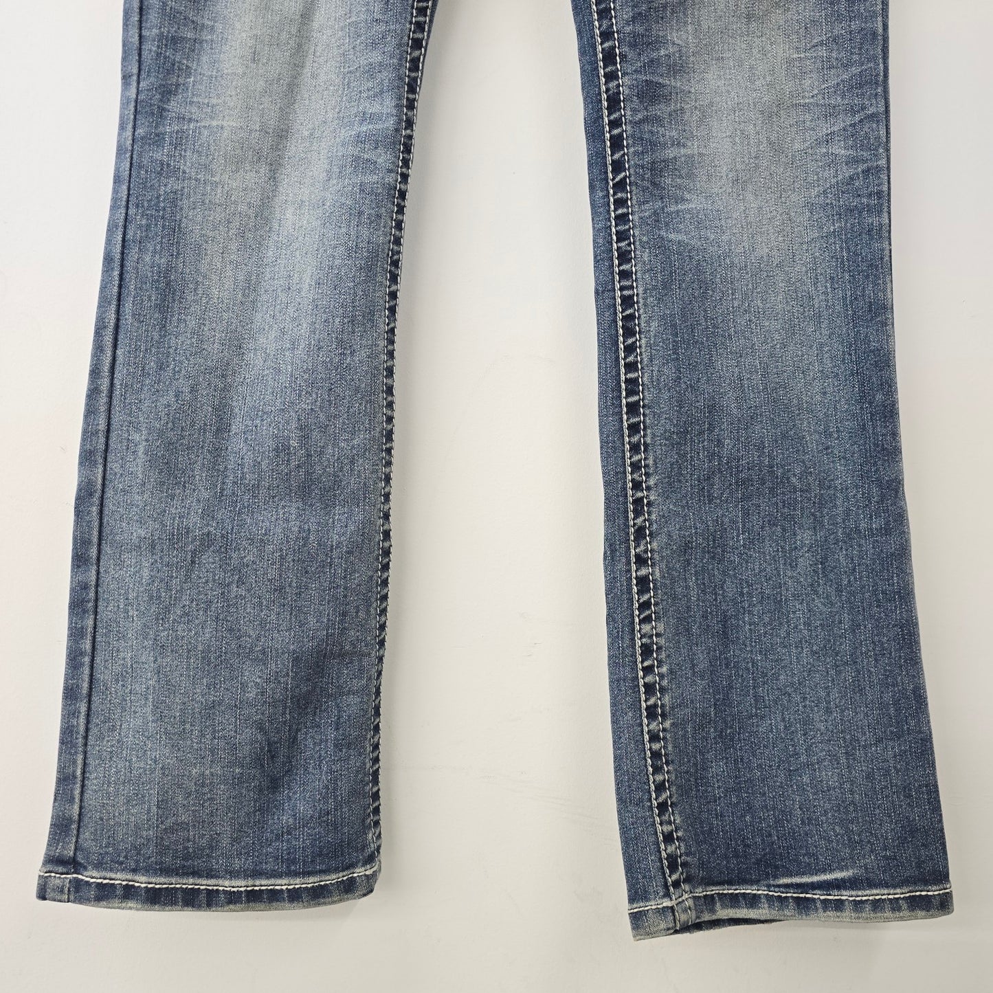 Vintage Y2K Bootlegger The Real McCoy Paradise Straight Leg Jeans Size 29