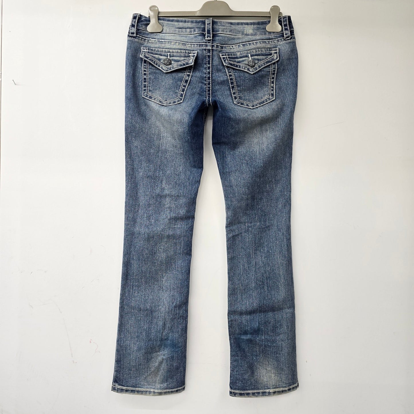 Vintage Y2K Bootlegger The Real McCoy Paradise Straight Leg Jeans Size 29