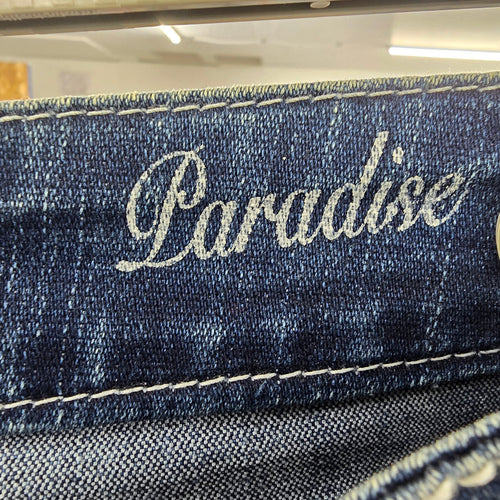 Vintage Y2K Bootlegger The Real McCoy Paradise Straight Leg Jeans Size 29