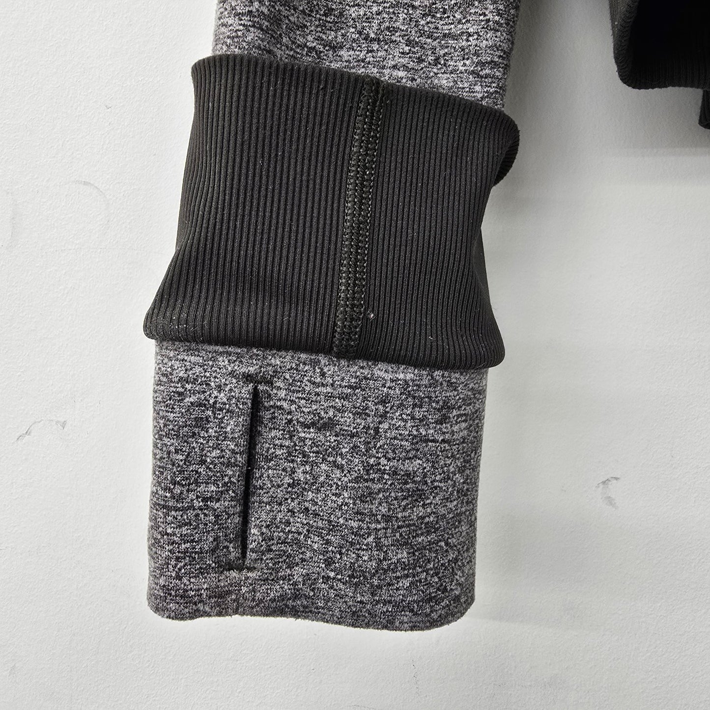 Lululemon Be Present Jacket Grey Zip Up Athletic Jacket Size 12